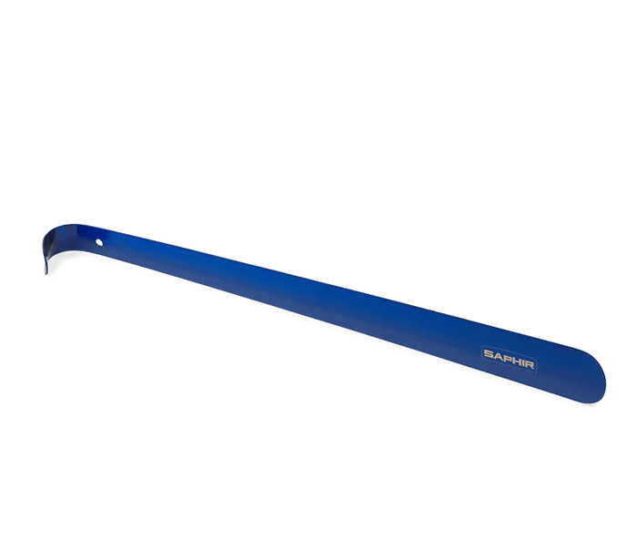 SAPHIR BEAUTE DU CUIR - LARGE SAPHIR BLUE METAL SHOE HORN