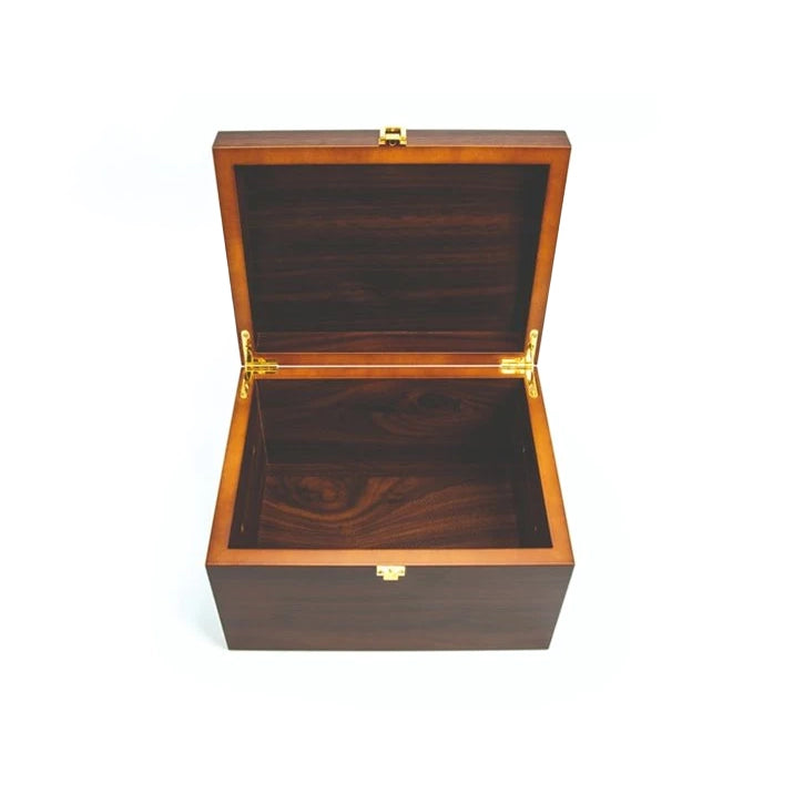 DASCO - VALET BOX - WALNUT/BRASS DIVIDERS