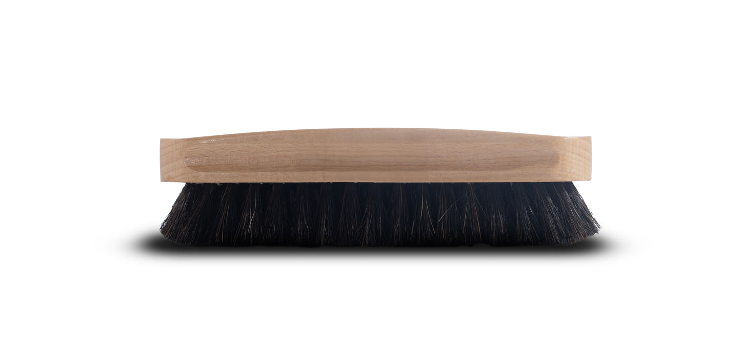 DASCO - HORSEHAIR BRUSH - SMALL - (BLACK AND GREY)