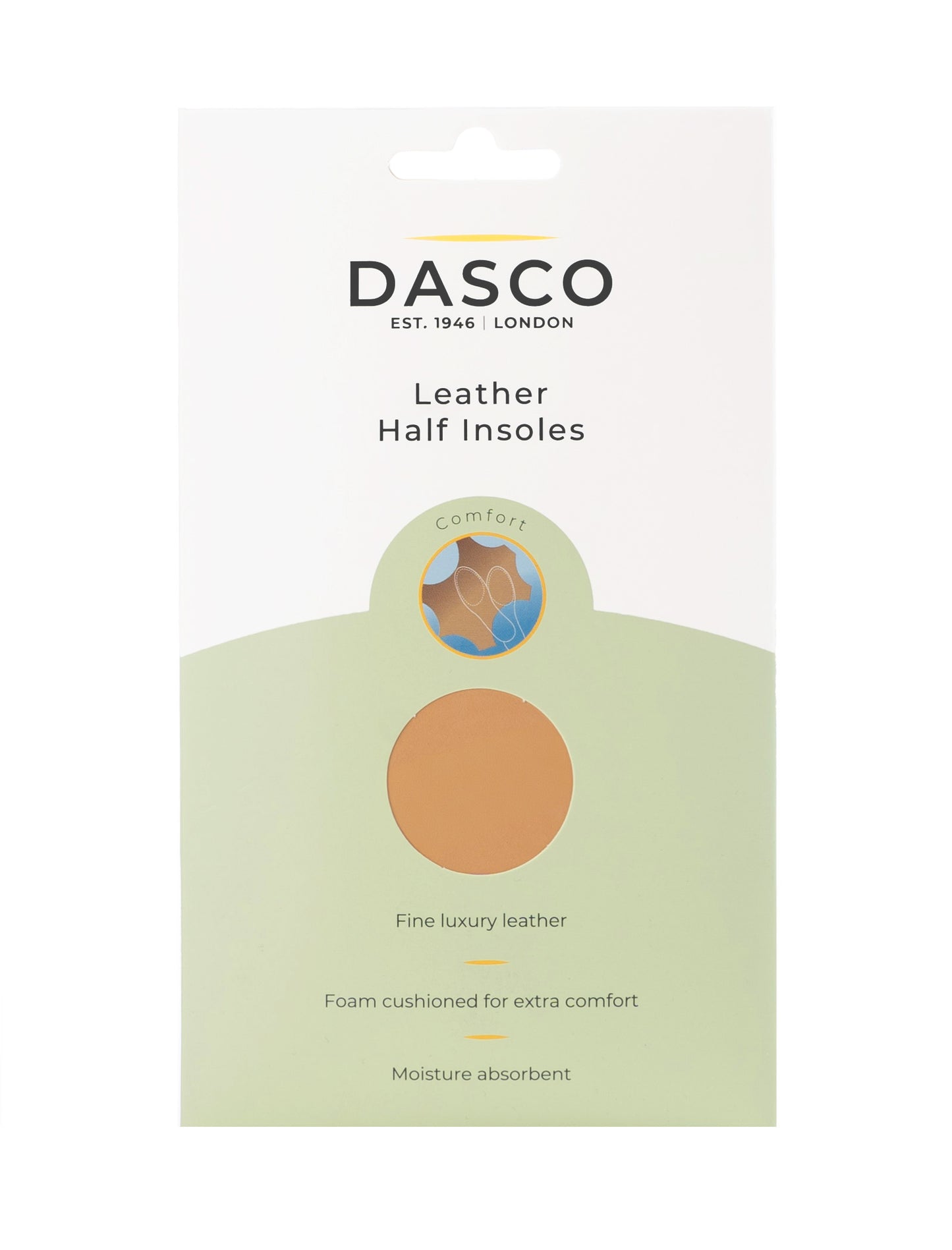 DASCO - LEATHER HALF INSOLES