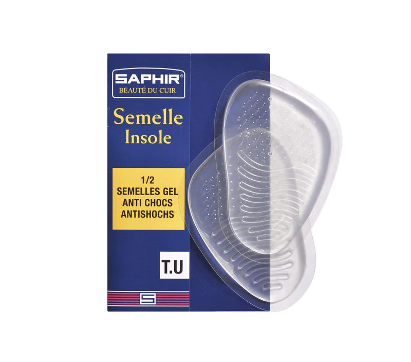 SAPHIR BEAUTE DU CUIR - HEEL COMFORT GEL HALF INSOLE - ONE SIZE