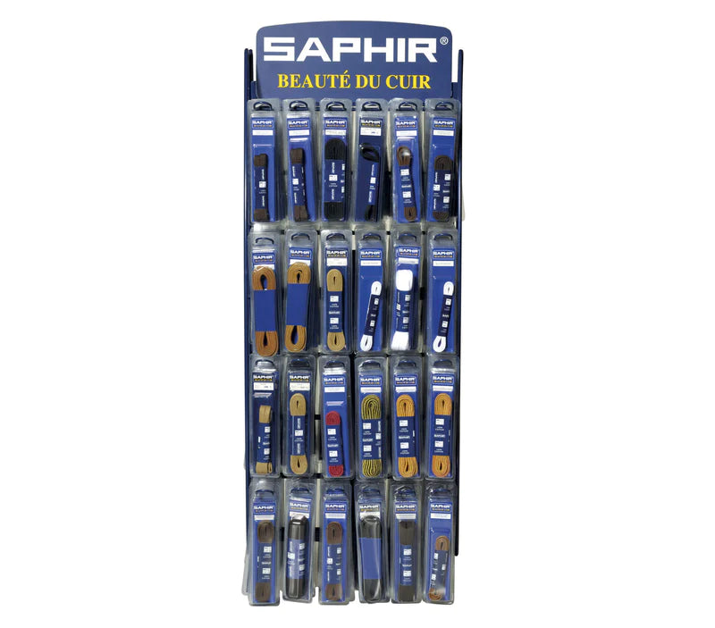 SAPHIR BEAUTE DU CUIR - LACES DISPLAY WALL STAND