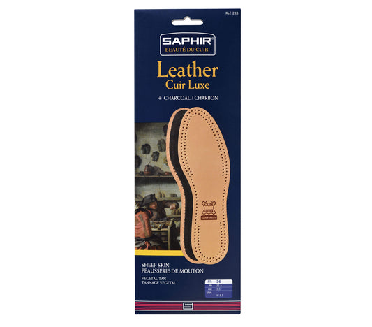Saphir Beaute du Cuir - Luxury Sheep Leather & Charcoal