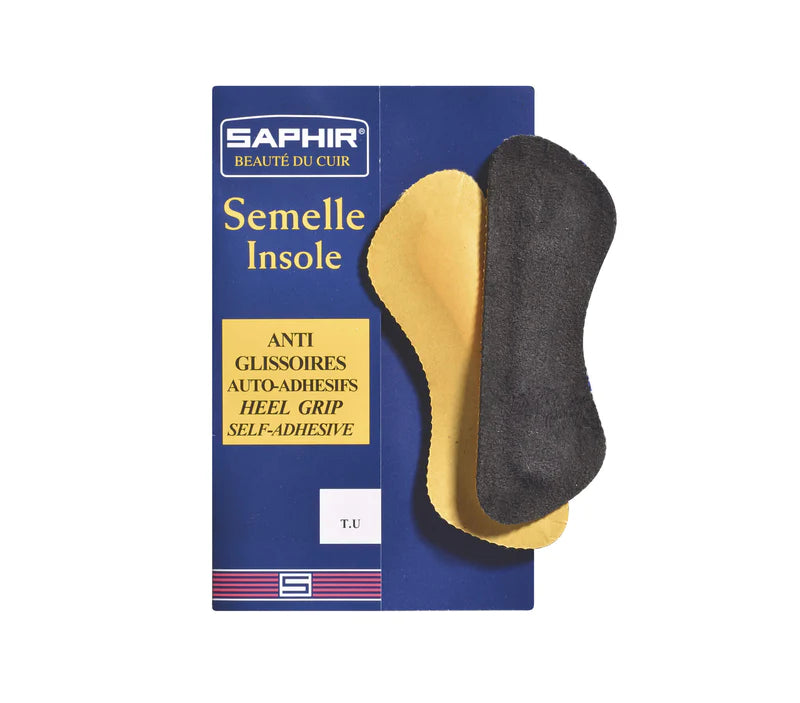 SAPHIR BEAUTE DU CUIR - MEDIUM HEEL GRIPS - ONE SIZE FITS ALL (BLACK)