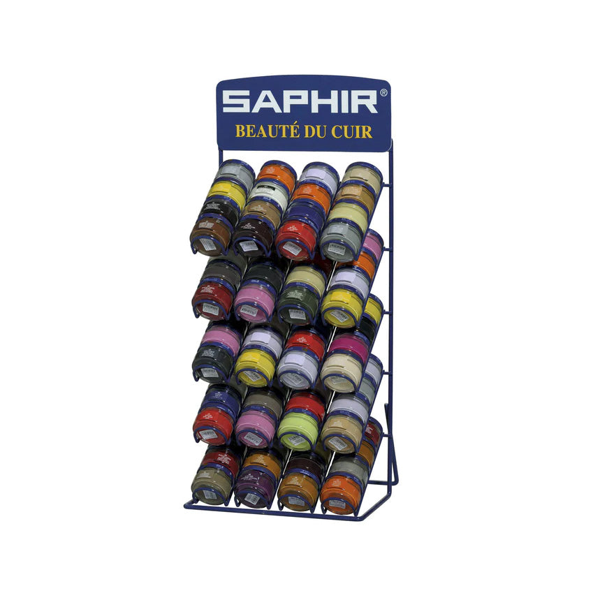 SAPHIR BEAUTE DU CUIR - DISPLAY STAND POMMADIERS (CREME SURFINE)