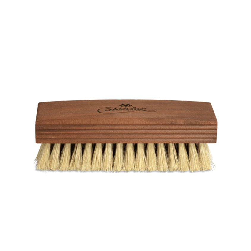 SAPHIR MEDAILLE D'OR  - WHITE BRISTLES POLISHING BRUSH - 12cm