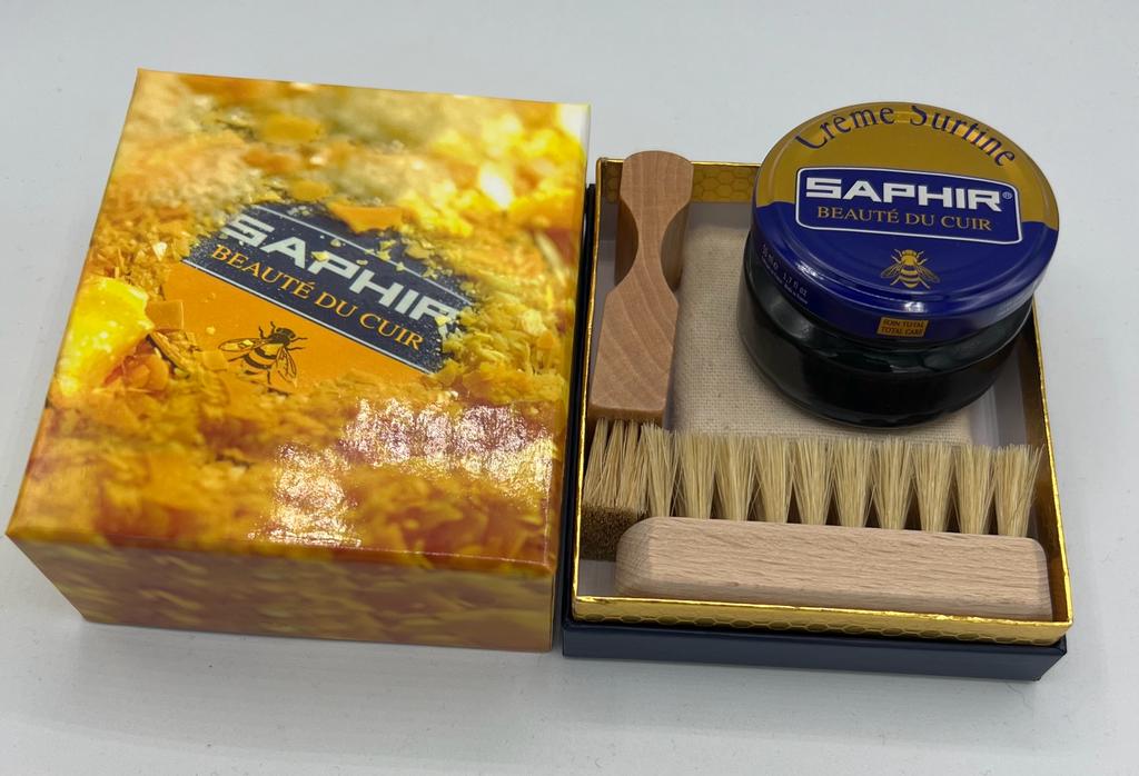 SAPHIR BEAUTE DU CUIR - WAX BOX - FILLED - SMALL