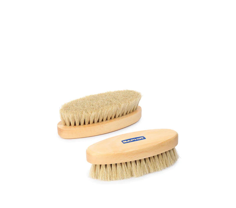 SAPHIR BEAUTE DU CUIR - WHITE OVALE BRUSH - 13cm