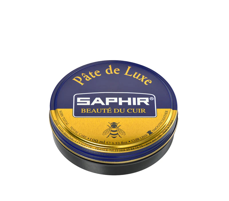 SAPHIR BEAUTE DU CUIR - PATE DE LUXE (WAX POLISH) - 100ml