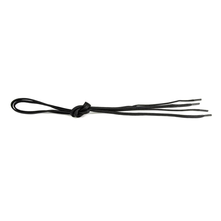 DASCO - THIN ROUND WAX LACES - 75cm - BLACK