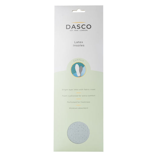 DASCO - LADIES LATEX GREEN INSOLES
