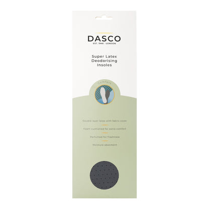 DASCO - LADIE'S SUPER LATEX DEODORISING INSOLES