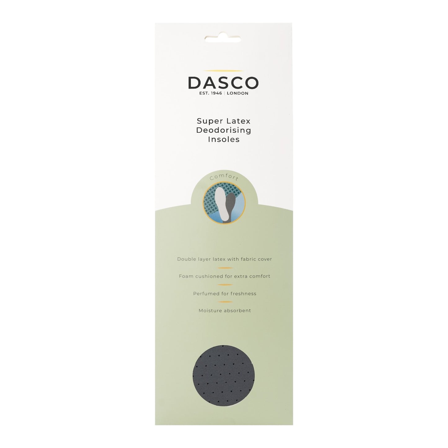 DASCO - CHILD'S SUPER LATEX DEODORISING INSOLES