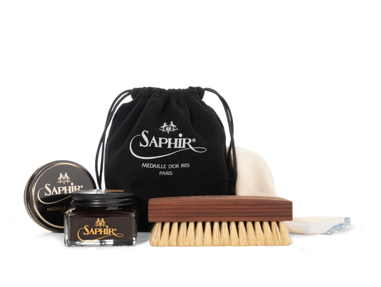 SAHPIR MEDAILLE D'OR - THE TRAVEL KIT (DARK BROWN)
