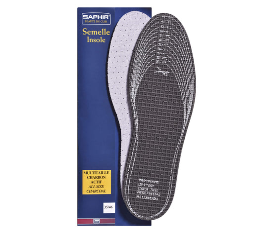 SAPHIR BEAUTE DU CUIR - ACTIVE CHARCOAL INSOLE - CUT TO SIZE