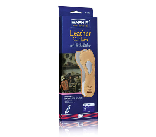 SAPHIR BEAUTE DU CUIR - LADIES 3/4 HIGH HEEL INSOLES