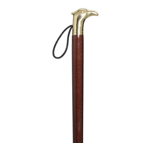 SAPHIR BEAUTE DU CUIR - EAGLE IMPERIAL WOOD & BRASS SHOE HORN