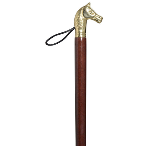 SAPHIR BEAUTE DU CUIR - HORSE IMPERIAL WOOD & BRASS SHOE HORN