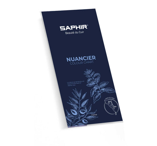 SAPHIR COLOUR CHART (BEAUTE DU CUIR & MEDAILLE D'OR)