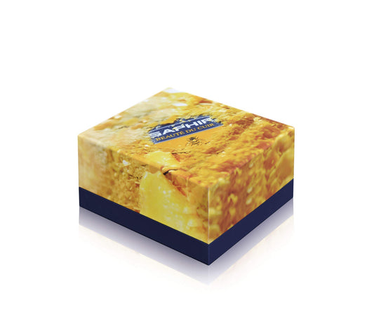 SAPHIR BEAUTE DU CUIR - SMALL WAX BOX - FILLED (Creme Surfine, Pommadier Brush..)