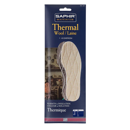 SAPHIR BEAUTE DU CUIR - THERMIQUE (THERMAL) INSOLES - 100% WOOL